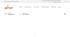Desktop Screenshot of gehant.net